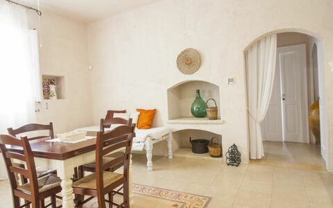 Feriebolig Tia Ranch 3: Kjøkken, Lunsjrom, Stue