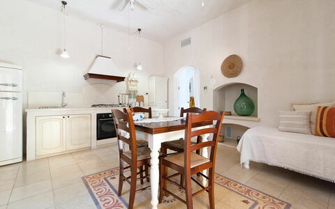 Feriebolig Tia Ranch 4: Kjøkken, Lunsjrom