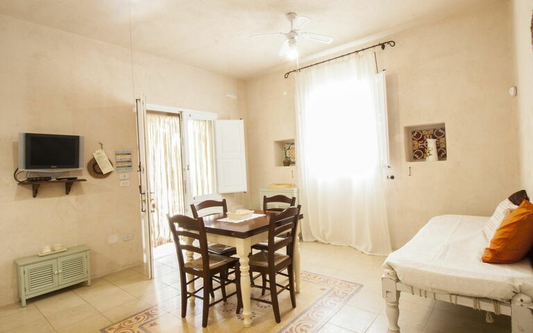 Feriebolig Tia Ranch 3: Kjøkken, Lunsjrom, Stue