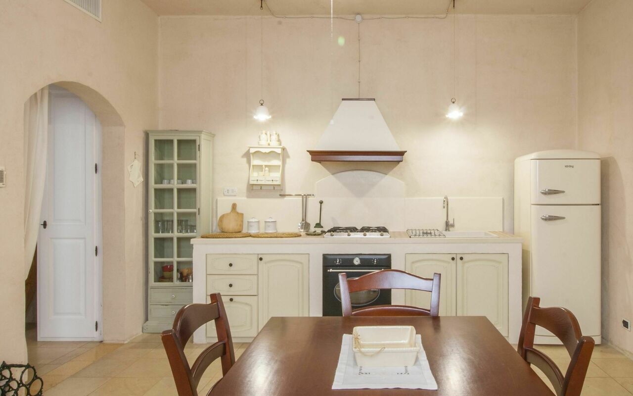 Feriebolig Tia Ranch 3: Kjøkken, Lunsjrom, Stue