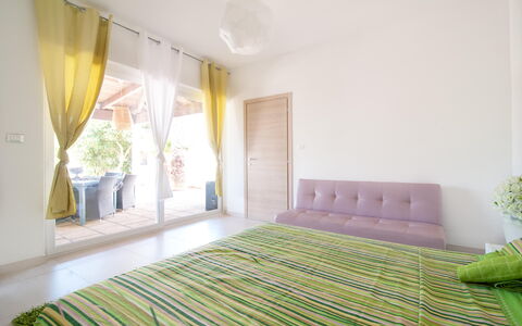 Feriebolig Cotriero Crystal: soverom, Utendørs