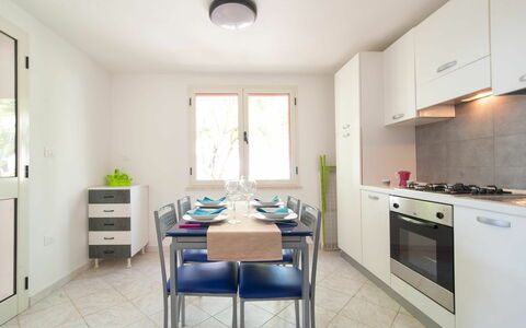 Feriebolig Cotriero Pool: Kjøkken, Lunsjrom