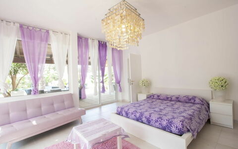 Feriebolig Cotriero Crystal: soverom