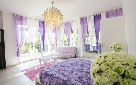 Feriebolig Cotriero Crystal: soverom