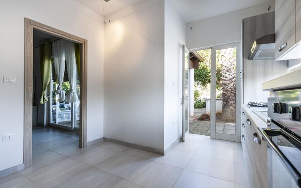 Feriebolig Cotriero Crystal: Hovedinngang, Kjøkken