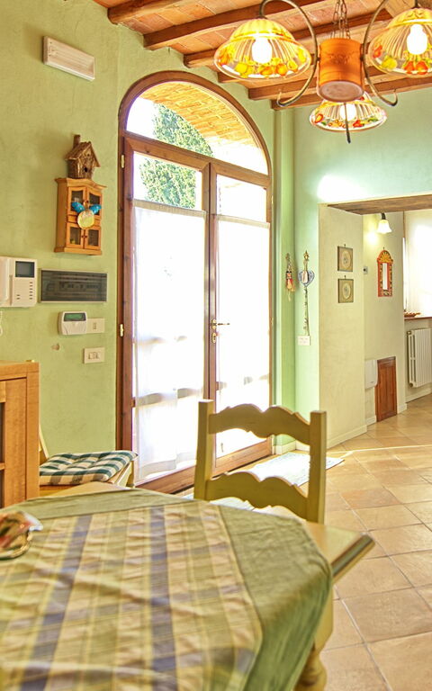 Villa Poggiospinoso: Lunsjrom