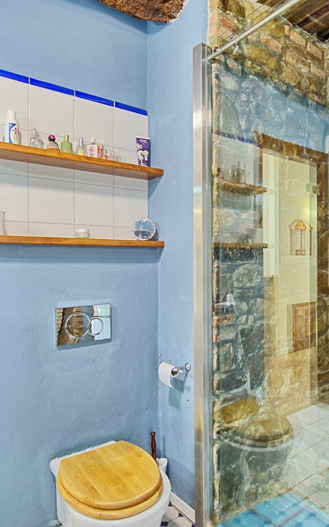 Villa Poggiospinoso: Baderom