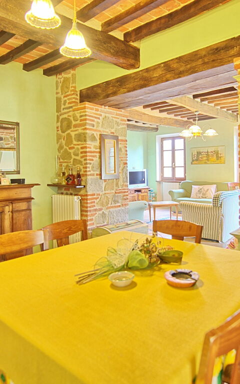 Villa Poggiospinoso: Lunsjrom