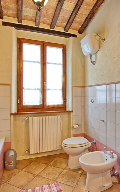 Villa Poggiospinoso: Baderom