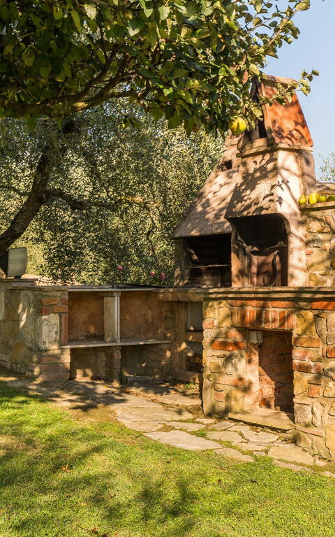 Villa Poggiospinoso: Fasiliteter, Hage