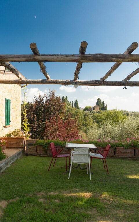 Villa Poggiospinoso: Hage