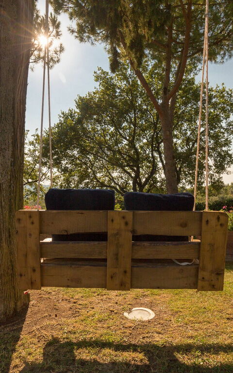 Villa Poggiospinoso: Hage