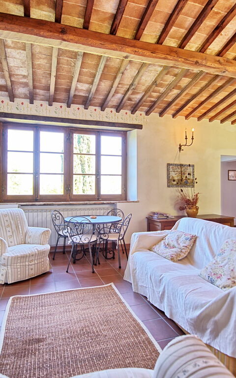 Villa Sarteano: Lunsjrom, Stue