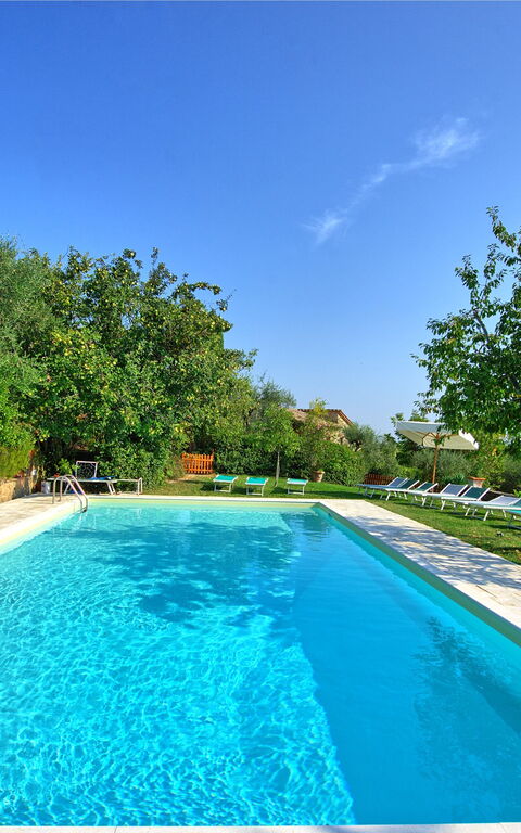 Villa Sarteano: basseng