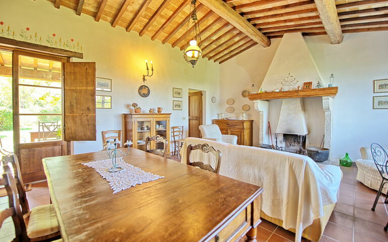 Villa Sarteano: Lunsjrom, Stue