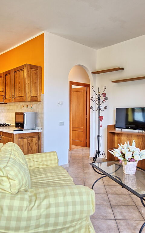 Casale Daniele: Kjøkken, Lunsjrom, Stue