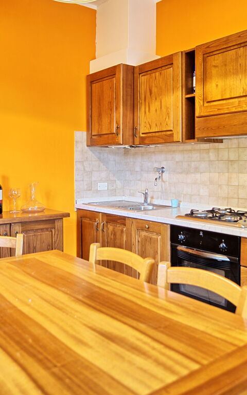 Casale Daniele: Kjøkken, Lunsjrom