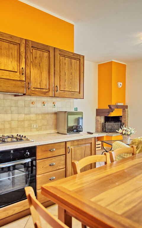 Casale Daniele: Kjøkken, Lunsjrom