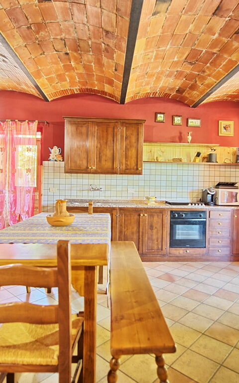 Villa Mario: Kjøkken, Lunsjrom