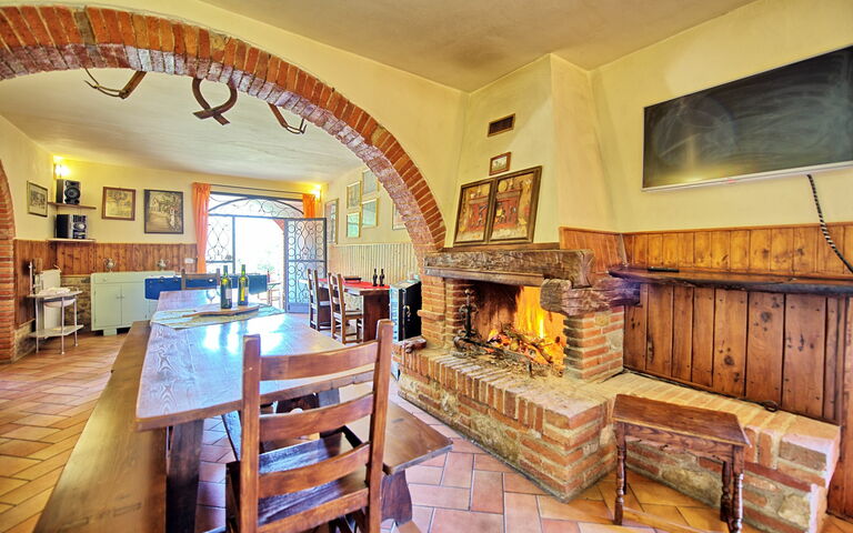 Villa Mario: Lunsjrom, Stue