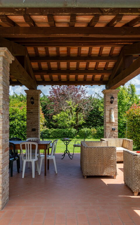 Casale Tiziano: Balkong / terrasse / uteplass, Eksteriør, Utendørs