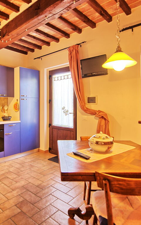 Casale Tiziano: Kjøkken, Lunsjrom