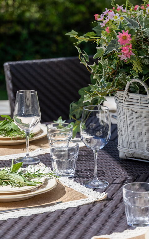 Casa La Fonte: Balkong / terrasse / uteplass, Eksteriør, Utendørs