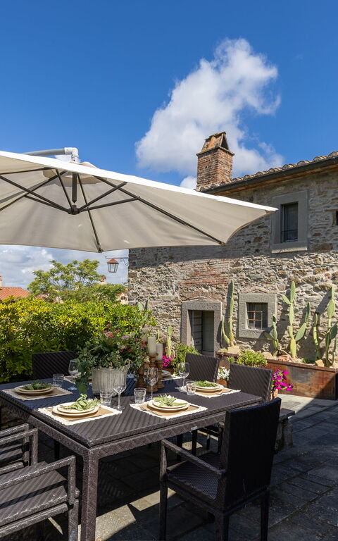 Casa La Fonte: Balkong / terrasse / uteplass, Eksteriør, Utendørs
