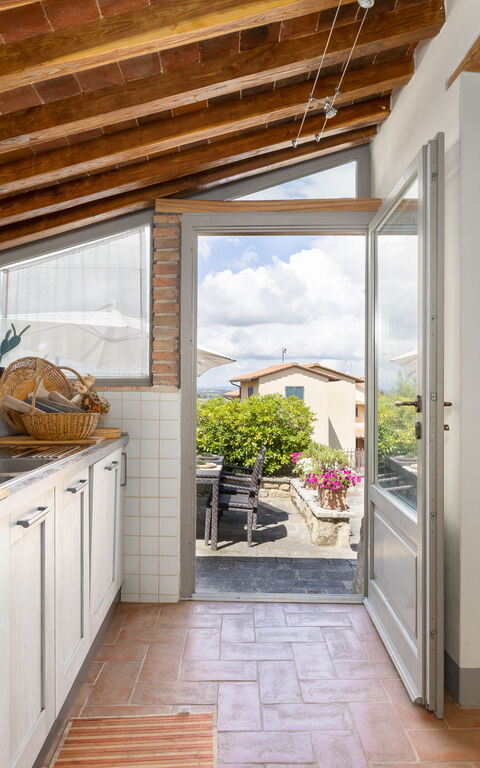 Casa La Fonte: Kjøkken