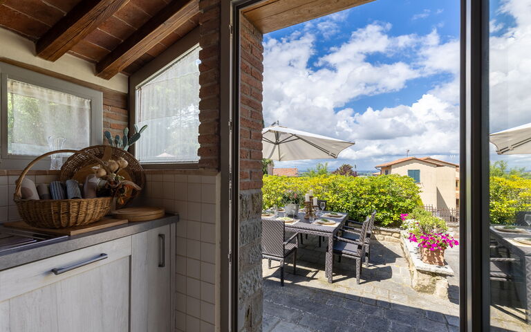 Casa La Fonte: Kjøkken