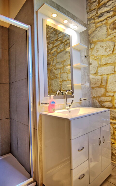 Villa Vrisses: Baderom