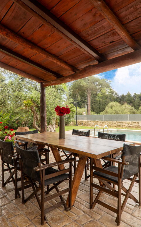 Villa Vrisses: Utendørs