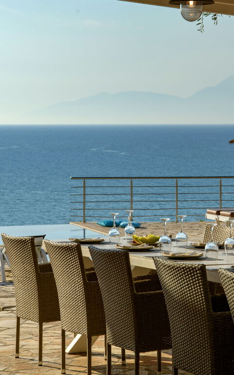 Beachfront Villa Seasun: Utendørs, Visningar