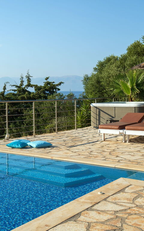 Beachfront Villa Seasun: basseng, Utendørs, Visningar