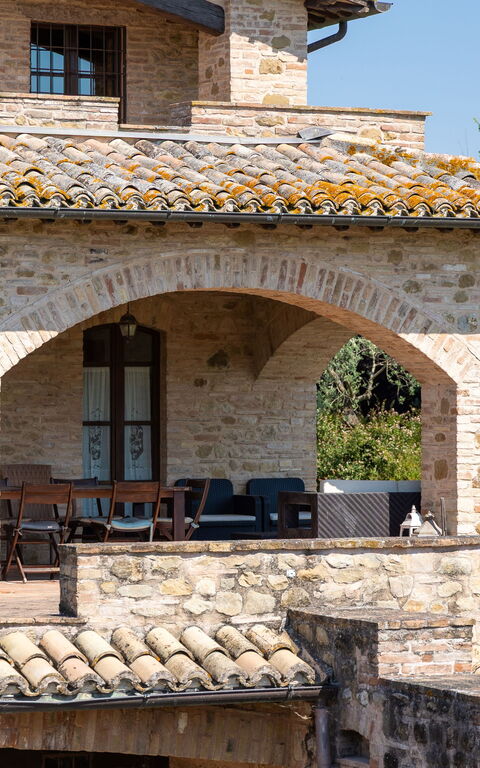 Villa Assisi: Balkong / terrasse / uteplass, Eksteriør, Utendørs