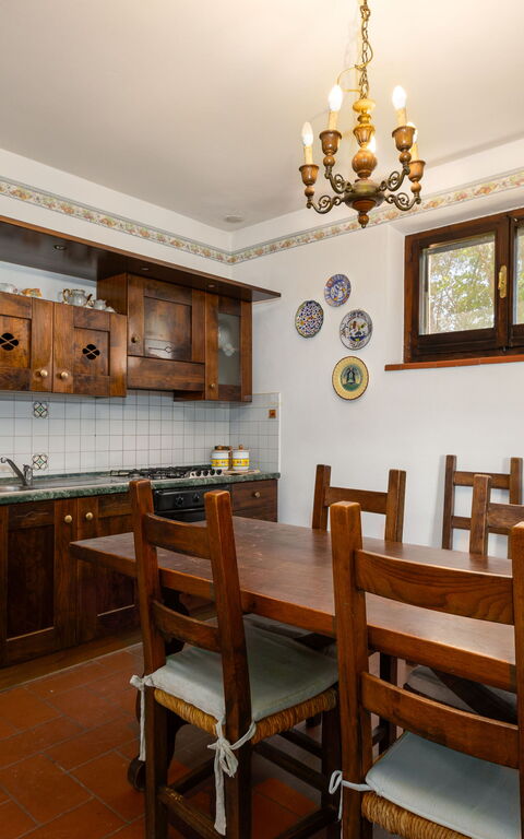 Villa Reale: Kjøkken, Lunsjrom