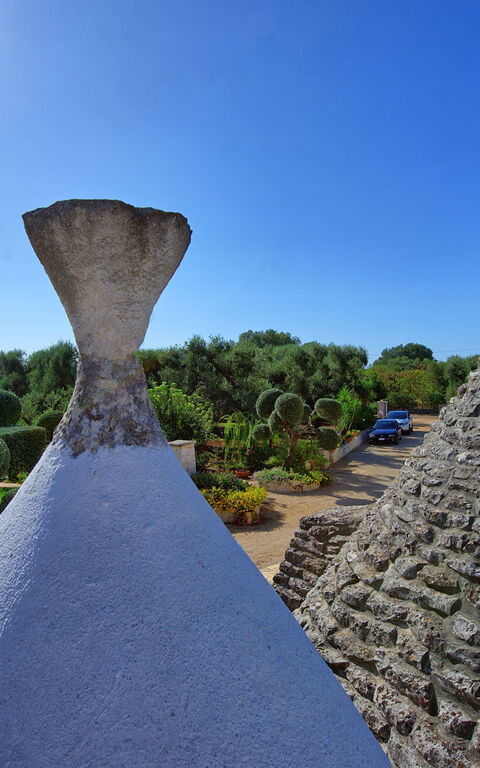 Trullo Santo Stefano: Eksteriør