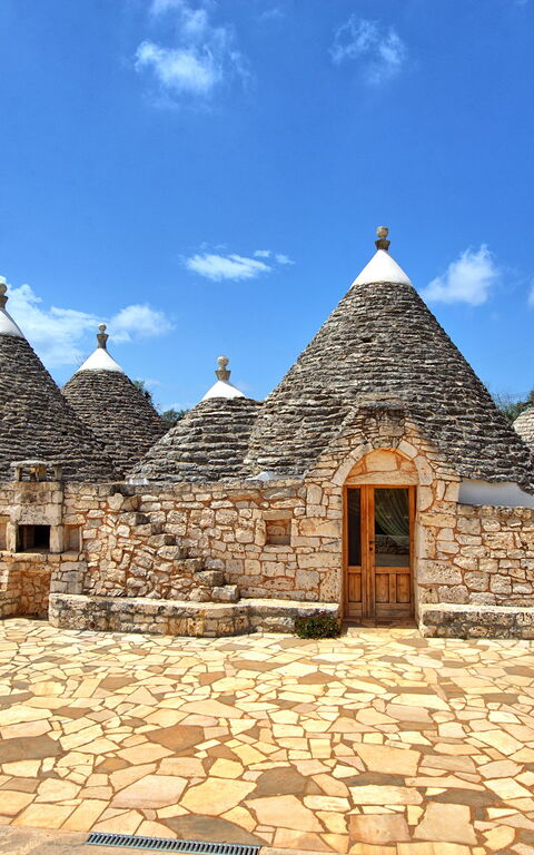 Trullo Santo Stefano: Eksteriør, Utendørs