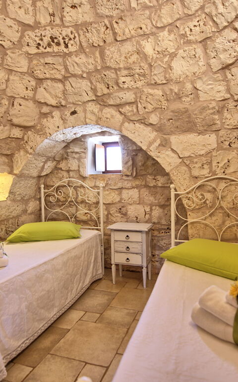 Trullo Santo Stefano: soverom