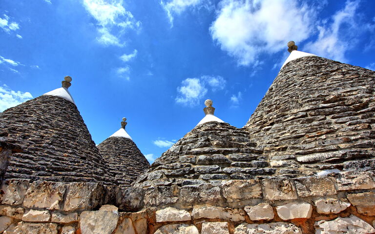 Trullo Santo Stefano: Eksteriør, Utendørs