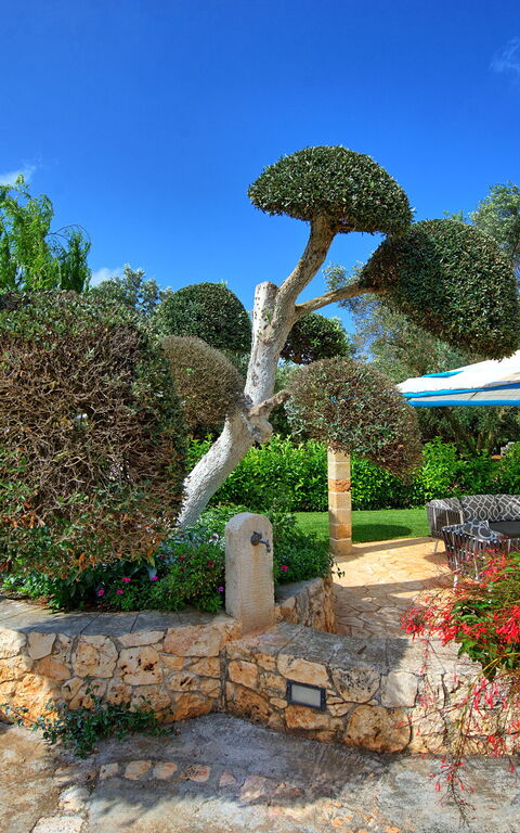 Lamia Santo Arcangelo: Hage, Utendørs