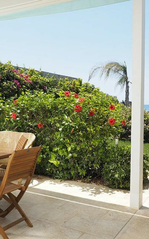 Villa Ariel: Hage, Utendørs