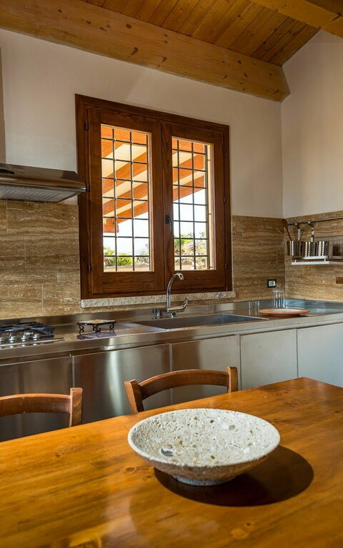 Villa Le Muse: Kjøkken, Lunsjrom