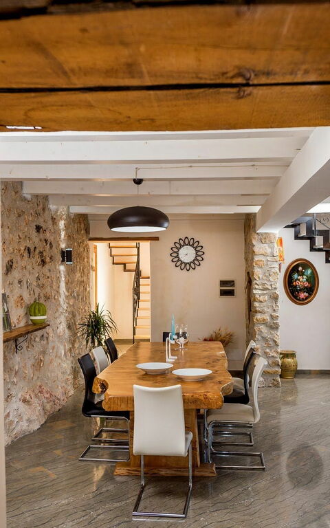 Villa Le Muse: Lunsjrom, Stue