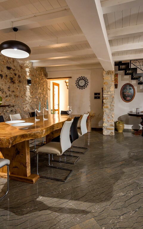 Villa Le Muse: Lunsjrom, Stue