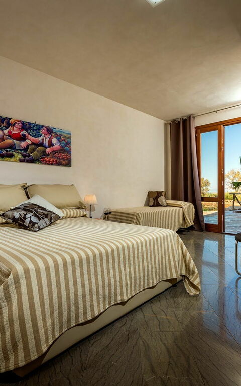 Villa Le Muse: soverom