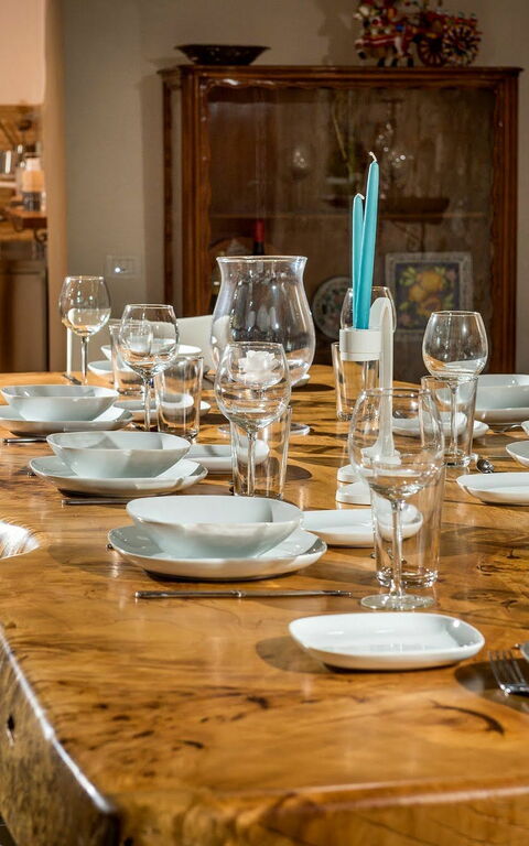 Villa Le Muse: Lunsjrom, Stue