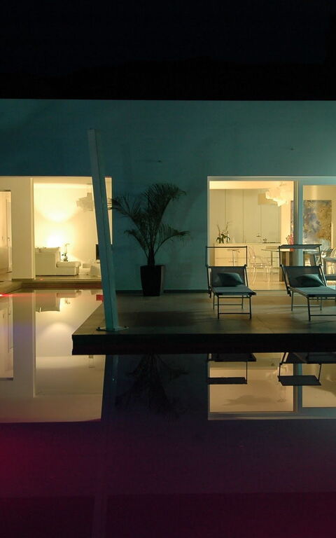 Villa Denari: basseng, Utendørs