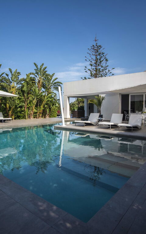 Villa Denari: basseng, Utendørs