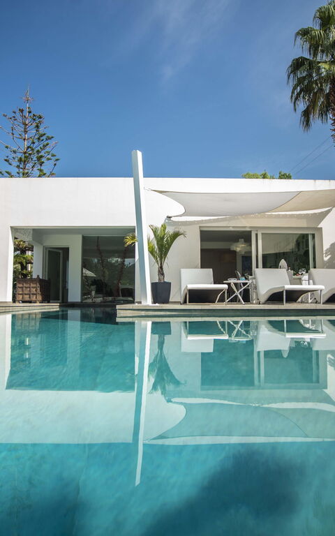 Villa Denari: basseng, Utendørs